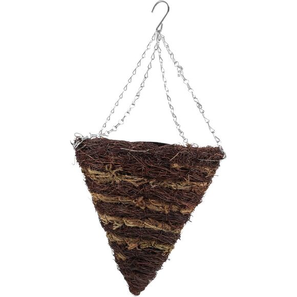 Hanging Planter Hanging Chain Basket Orchid Rattan Hanging Basket Indoor Outdoor - Picture 2 of 9